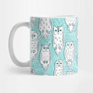 White Owls Mug